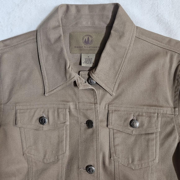 Tan Utility Jacket - Picture 2 of 7
